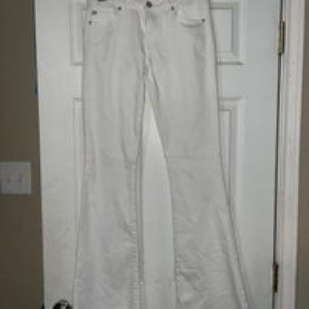Super Cute White Bell Bottoms!